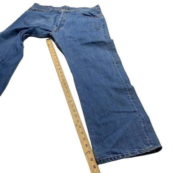 Levi’s 501 Button Fly Jeans Sz 40x30 - Picture 9 of 16